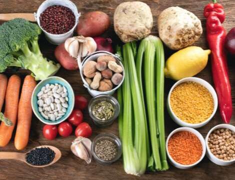 Balanced vegan diet